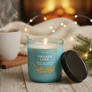 230. White Barn “Frozen Lake” Single Wick Candle – New With Tags (NWT)